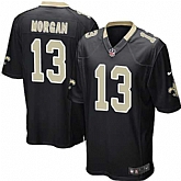 Nike Men & Women & Youth Saints #13 Morgan Black Team Color Game Jersey,baseball caps,new era cap wholesale,wholesale hats